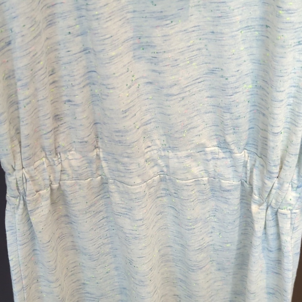 Bench Light Blue T-Shirt Dress Back Pocket Detail Elastic Waist Small NWT - Picture 5 of 8